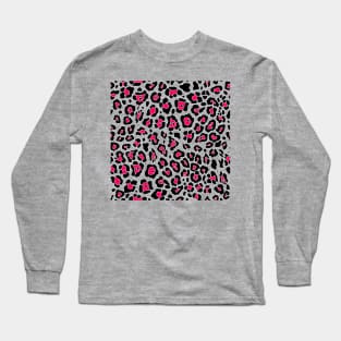 Colorful leopard texture Long Sleeve T-Shirt